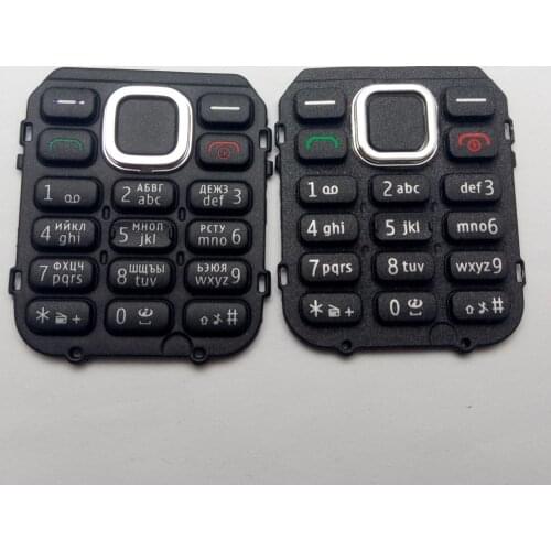Main Menu English Or Russian Keypad Keyboard Buttons Cover Case Housing For Nokia C1-02 c102