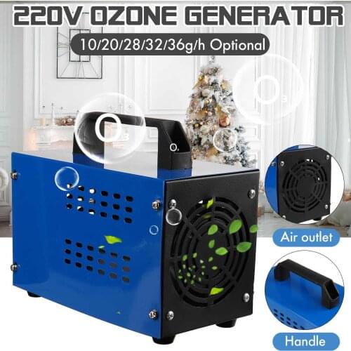 2021 New 36g/h Portable Ozone Generator Air Purifier Machine With Timer Function For Formaldehyde Cleaning Home Car Indoor