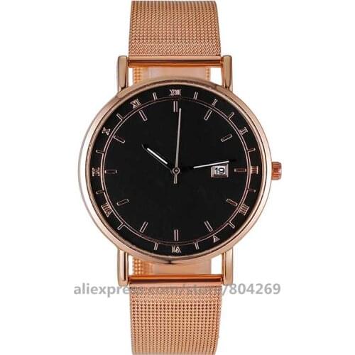 Wholesale Fashion Women Mesh Watch Hot Sale Women Dress Quartz Wristwatches New Lady Students Calendar Mesh Watches 920183