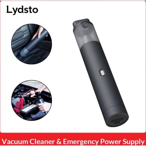 Xiaoml Lydsto Handheld Dust Collector Car Jump Starter Power Bank 10000mAh Battery Station Car Emergency Booster Starting Device