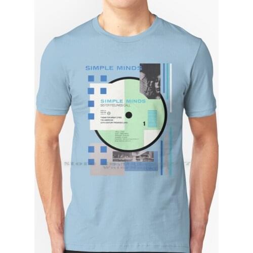 Simple Minds Sister Feelings Call T Shirt 100% Pure Cotton Simple Minds Band Simple Minds Dont You Forget About Me Album The