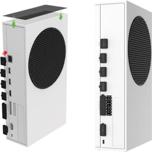 Anti Dust Kit For Xbox Series X/S Silicone Dust Plug Pack Protector Dust Proof Stoppers Suit For Xbox Series S Gaming Console