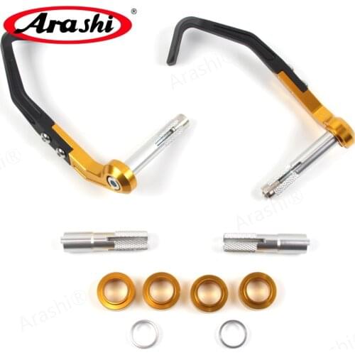 Arashi CNC Proguard System Guard 22mm Handlebar Balancing Lever Brake Clutch Levers Protector Universal For YAMAHA YZF R1 R6