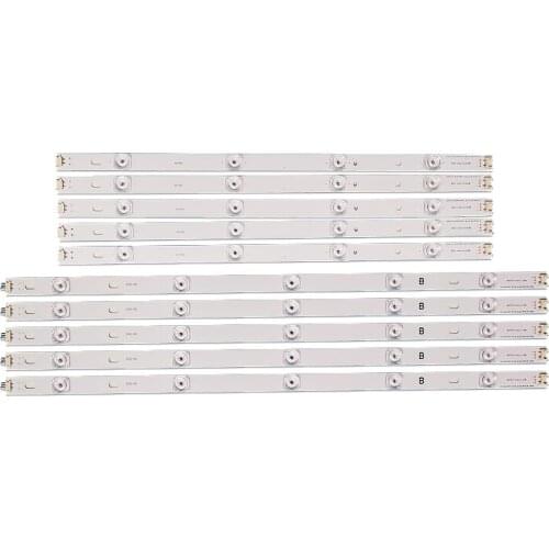 New 10pcs LED backlight strip Replacement for LG 50LB5610 50LB650V 50LB653V 50LF5800 6916L-1978A 1779A 1983A 1982A 1735A 1736A