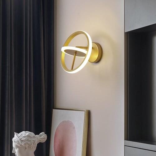 LED Wall Light Indoor Decoration Bedroom Wall lamps LED Chips AC110-220V Modern Home Lighting Bath Corridor