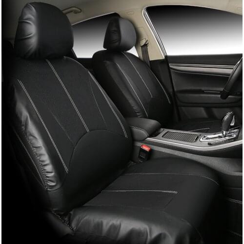 Luxury Leather Universal Car Seat Covers Automotive Seat Covers for toyota Corolla Vios lada kalina granta priora Kia k2 k3 k4