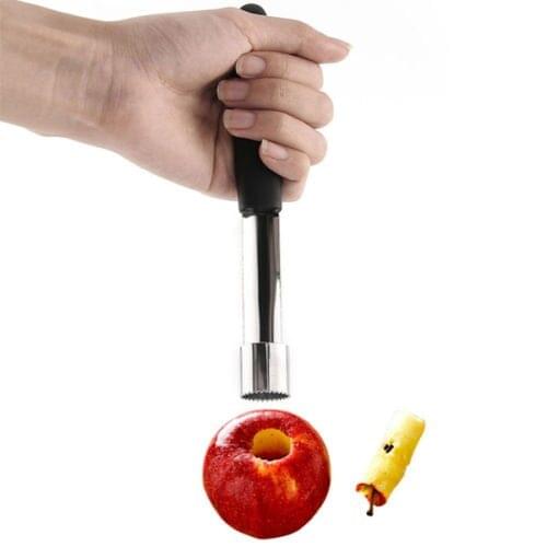2015 New Steel Easy Twist Core Seed Remover Fruit Apple Corer Pitter Seeder Kitchen Tool Christmas Gift