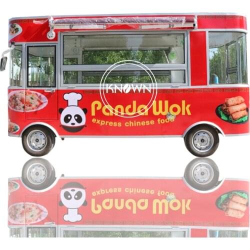2019 New design 3m long electric food truck fast food mobile kitchen trailer jewelry kiosk hotdog food cart