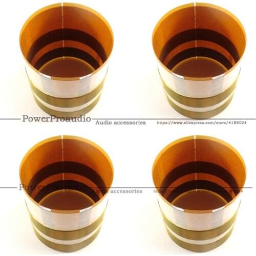 4pcs Falt Aluminum wire voice coil For JBL 2262HPL,JBL 2265HPL,JBL 2268HPL ,JBL SRX voice coil 8 ohms