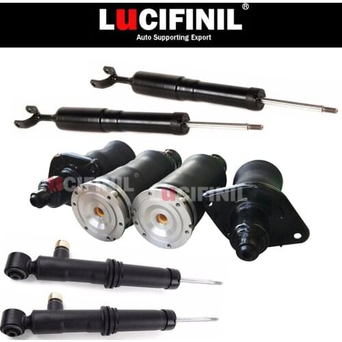 LuCIFINIL 8PCS Front Air Shock Rear Air Ride Suspension Air Shock Absorber Fit Audi A6 C5 4Z7616051A(52A) 4Z7616051D