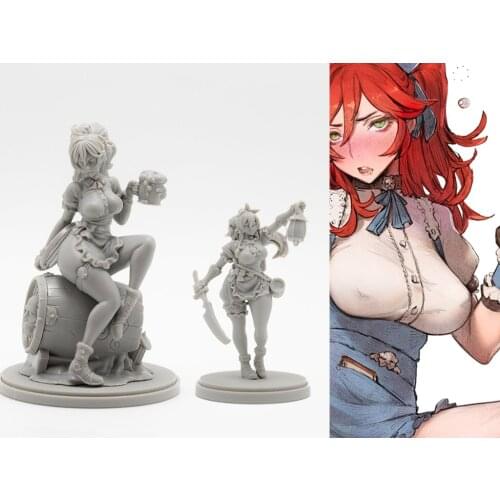 50mm base Resin Figures Model kits Unassambled Unpainted 279
