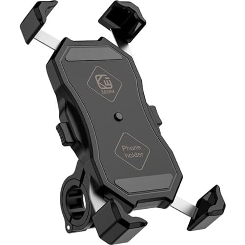 Motorcycle 15W Wireless Phone Holder + 3.0 USB Charger Phone GPS Mount Stand for Outdoor Travelling Phone Supply