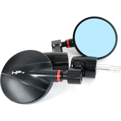For BMW HP4 2013 2014 2015 2016 2017 2018 2019 Motorcycle CNC Cafe Racer Handle Bar Rearview Side Mirrors Bar End Mirror