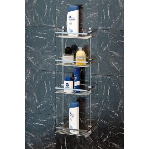 Four Layer Bathroom Rack Chrome Es060