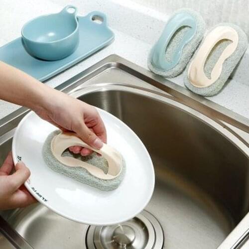 Hot Kitchen Tiles Brush Cleaning Brush Strong Decontamination Kitchen Dish Brush Bathtub Cleaning Brush