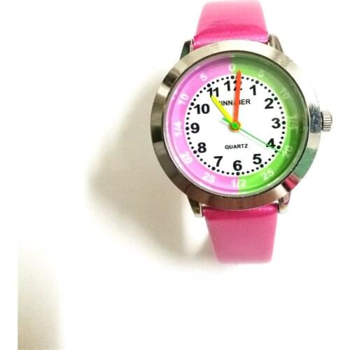Quartz fashion students gift watch girl clock childrens causal kids number cartoon wrist watch montre enfant relogio infantil
