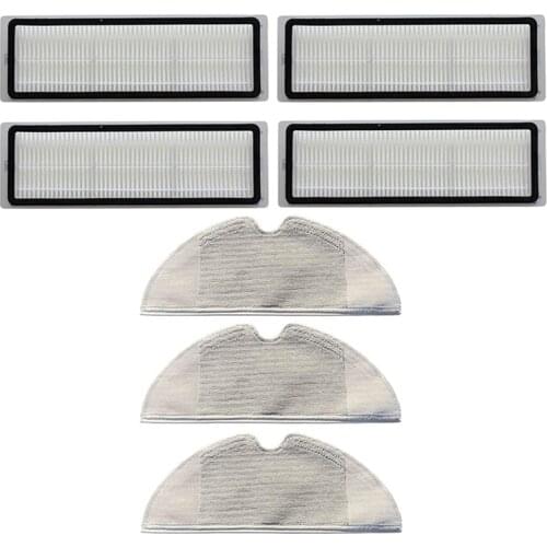 Hot TOD-Filters + Mop Cloths Set for Xiaomi MIJIA MI 1C STYTJ01ZHM Vacuum Cleaner Parts Home Accessories Replacement