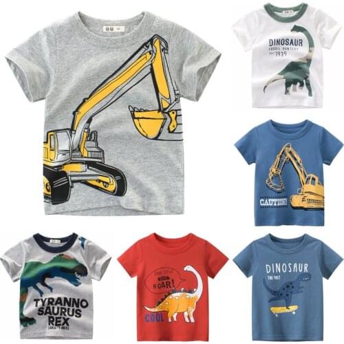 New Summer Boy T-shirt Short Sleeve Korean Childrens Clothing Baby Clothes