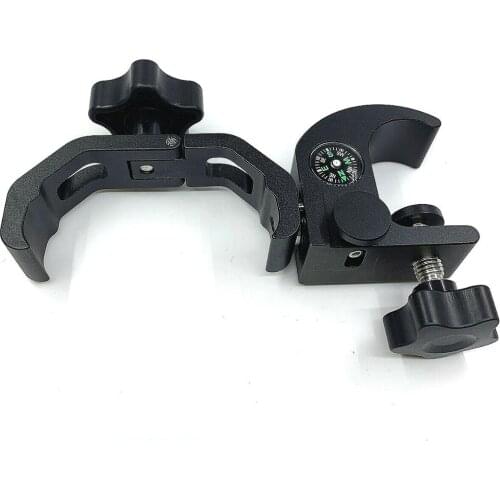 2020 Brand new HI-TARGET iHand30 Mount Range Pole Cradle Bracket collector Clamp + compass Bracket open Date stand holder