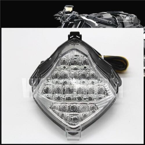 New Clear LED Rear light Tail Lamp Taillight Turn Signal Lights Fit For YAMAHA YZF1000 R1 04 05 06 2004 2005 2006
