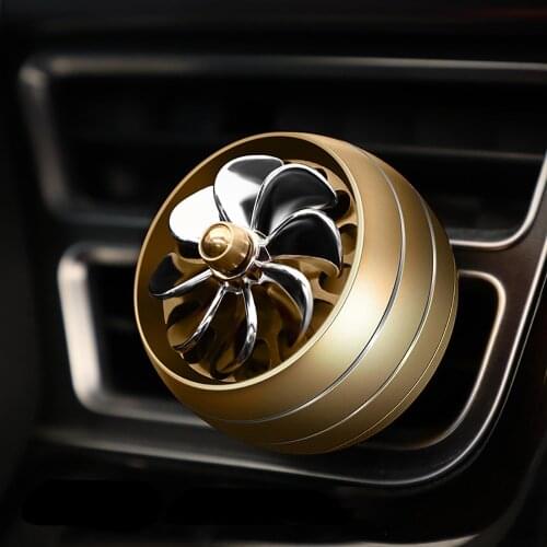 Perfume Car Air Freshener 1Pc Mini Fan Cute Lady Auto Air Vent Clip Outlet Aromatherapy Car-styling Interior In Auto Accessories