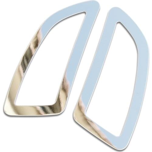 Stainless steel trim outlet decoration car stickers For Opel Insignia sedan Sport Tourer 2009 2010 2011 2012 2013 2014 2pcs/set