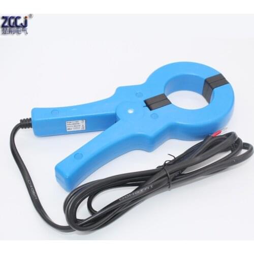 AC 100A/5,200A/5A, 300A/5A,500A/5A, 1000A/5A Handheld current transformer 50mm diameter Perforated Clamp CT ampere transformer