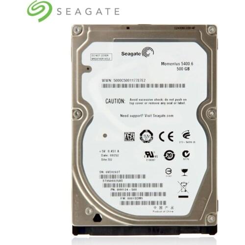 Seagate Brand New Laptop PC 2.5 "500GB SATA 3Gb/s Notebook Internal HDD Hard Disk Drive 8MB-16MB 5400RPM