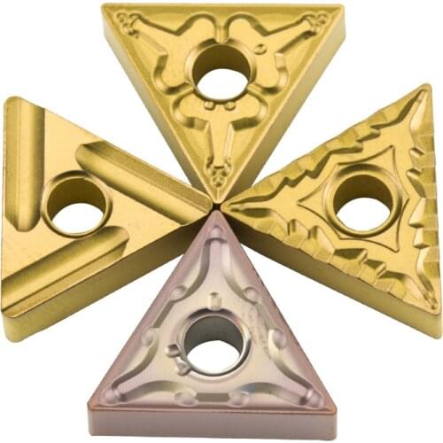 10pcs TNMG160404 160408 Carbide Insert External Turning Tool Triangular TNMG R-S/L-S Blade Stainless Steel Cutter CNC Lathe