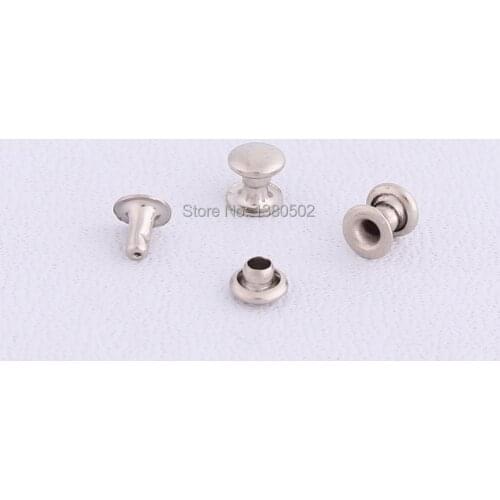 100sets 6*6mm small silver color snap button diy Press Buttons decortion for Garment Sewing Diy Accessories