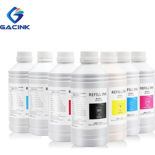 1000ML/Bottle DTG Ink For Epson 1390 7880 F2000 F2100 L800 L1800 Garment Ink For Epson DX5 DX6 DX7 DX9 Printhead DTG Printer