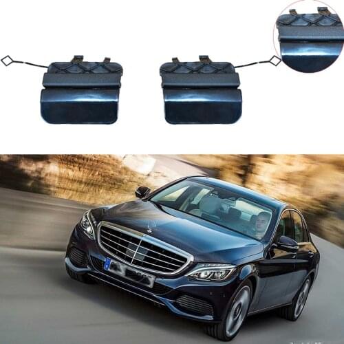 A2058850256 Car Rear Bumper Tow Hook Eye Fixture For Mercedes Benz C63 W205 AMG C180 C200 C260 Tow Towing Eye Cover Cap
