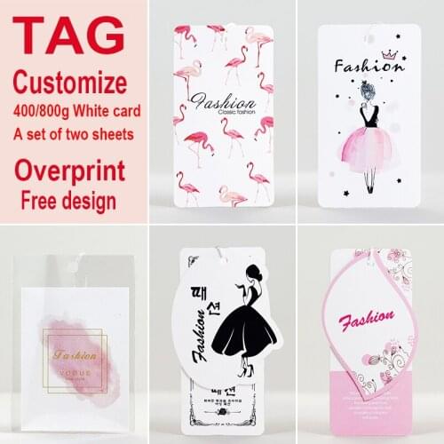 Free shipping Skirt lable DIY custom clothing label,personalized labels,custom hang tags,custom shirt tag labels 1000pcs/lot