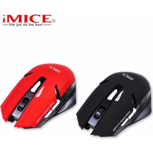 IMice E-1700 Silent Ergonomic 2.4GHz Wireless Mouse 6 Buttons Cordless PC Computer Gaming Mouse Mice Computer Office Peripherals