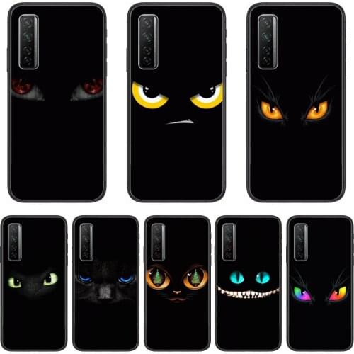 Black face Phone Case For Huawei Nova p10 lite 7 6 5 4 3 Pro i p Smart ZBlack Etui 3D Coque Painting Hoesje