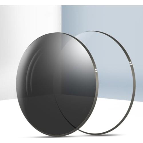 Evove Photochromic Lens 1.56 1.61 1.67 Index Resin Lenses Chameleon Transition Optical Myopia Diopter UV400 Anti Reflection