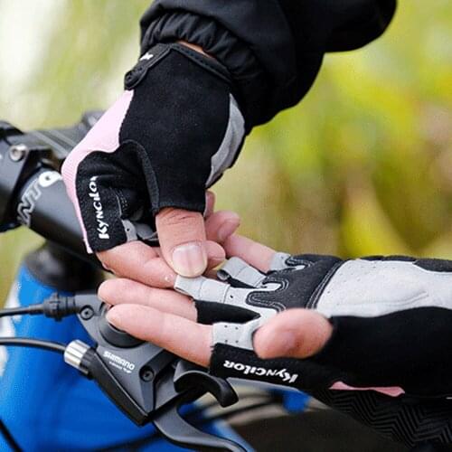 Kyncilor Summer Bicycle Riding Men And Women Sports Half-finger Non-slip Breathable SBR Cushion Mountain Road Cycling Gloves