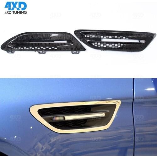 M5 Dry Carbon Fiber Fender Light Trim For BMW F10 M5 Exterior fender part Replacement Cover 2010 2011 2012 2013 2014 2015 2016