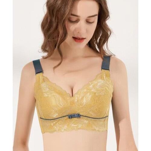 New Women Lingerie Sexy Plus Size Bra Gorgeous Floral Lace Bra latex Brassiere superior quality Bralette Female Underwear