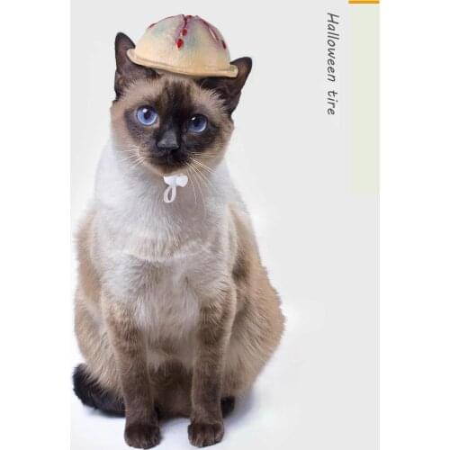 New Pet Cat Halloween Headgear Dog Dog Cow Skull Unicorn Funny Style Jewelry Costume Teddy Cat Dress Up Headgear Pet Costume