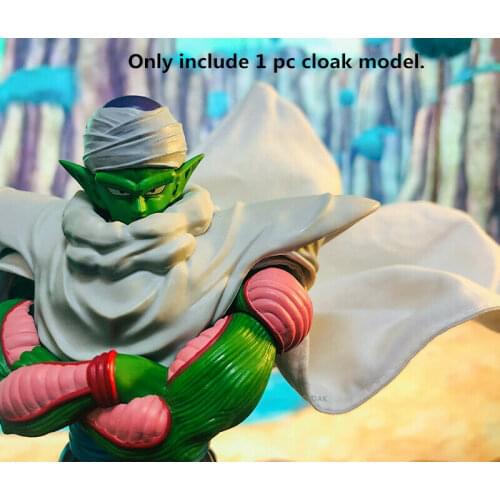 1/12 Scale White Handmade Cloak Model with Iron Wire Inside for 6" Doll