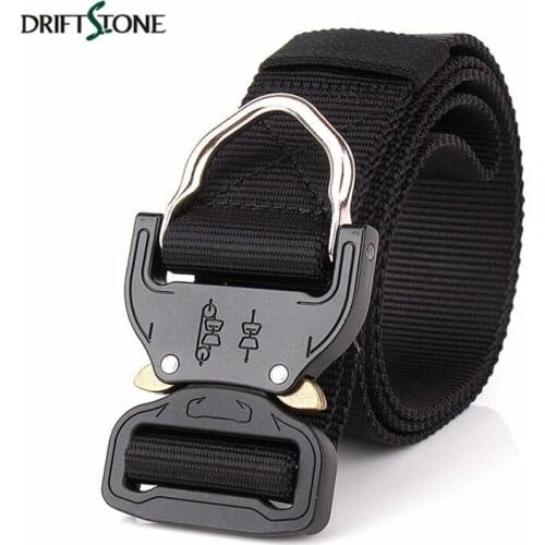 Tactical Nylon Belt Men SWAT Military Equipment Paintball Knock Off Army Belt Mens Heavy Duty US Soldier Combat Belts 3.8cm