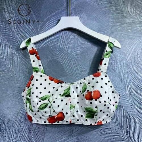 SEQINYY Women's Cropped Tank Tops
