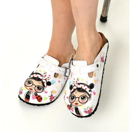 DIGITAL EDİTİON ISTANBUL PATTERN CROSS SABO SLIPPERS