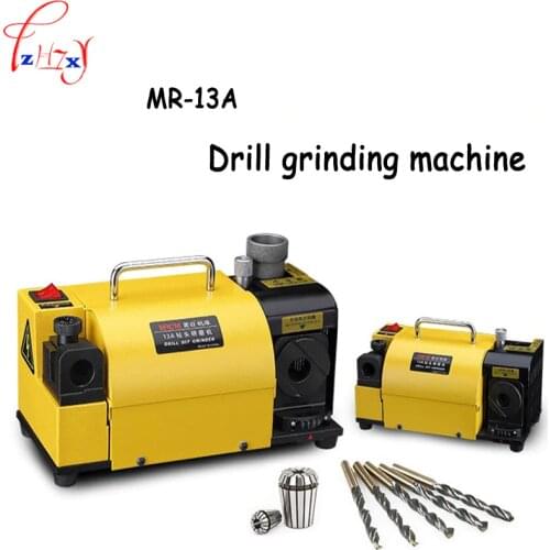180W MRCM Drill Bit Sharpener 110V/220V Portable Angle grinder Disc Universal Normal Grinding Machine MR-13A Bit Sharpening Tool