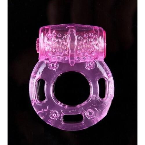 Delay Cocking Cage Ring Vibrating Vibrator Delay Premature Ejaculation Clitoris Massager Lock Fine Adult Products