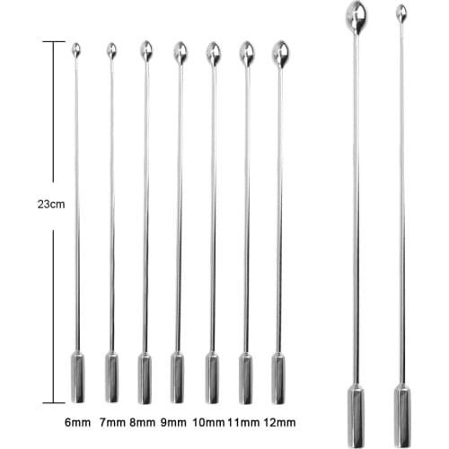 Penis Plug Sounding Horse Eye Stimulation Adult Products Sex Toys for Men Male Urethral Dilator Metal Urethral Catheter