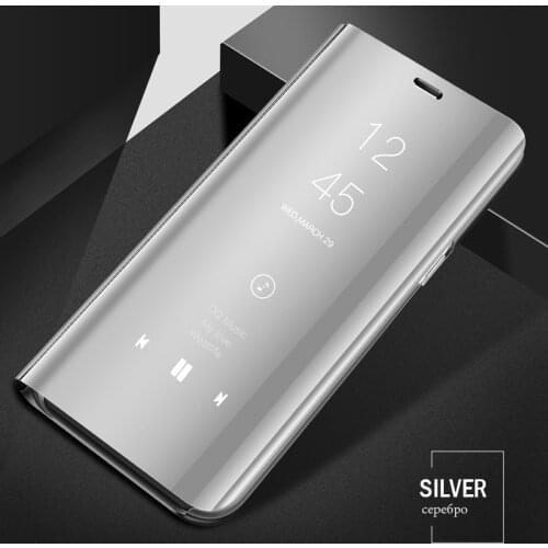 For iphone XS Max Mirror Flip Case For Apple iphone XS Luxury Clear View PU Leather Cover for iphoneXS Max Smart View Case