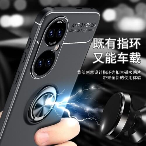 360 Magnetic Metal Ring Bracket Case For Huawei P50 P40 P30 P20 Mate 40 30 20 10 9 Pro Plus P10 Lite Nova 5T 3i Back Cover