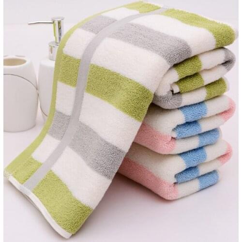 Colorful Plain Towel 32 Strands Thick Gift Couple Towel Supermarket Towel